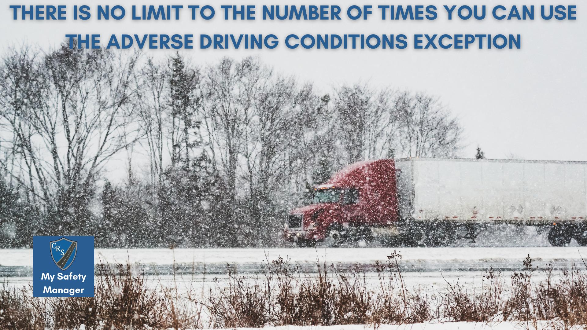 Adverse Driving Conditions (Ultimate Guide) — My Safety Manager